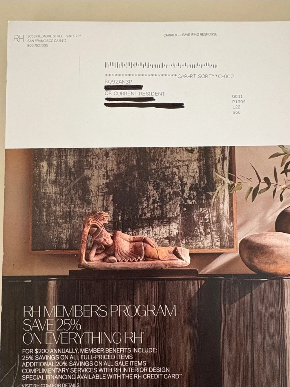 Restoration Hardware RH Interiors Spring 2025 Furniture Catalog Magazine